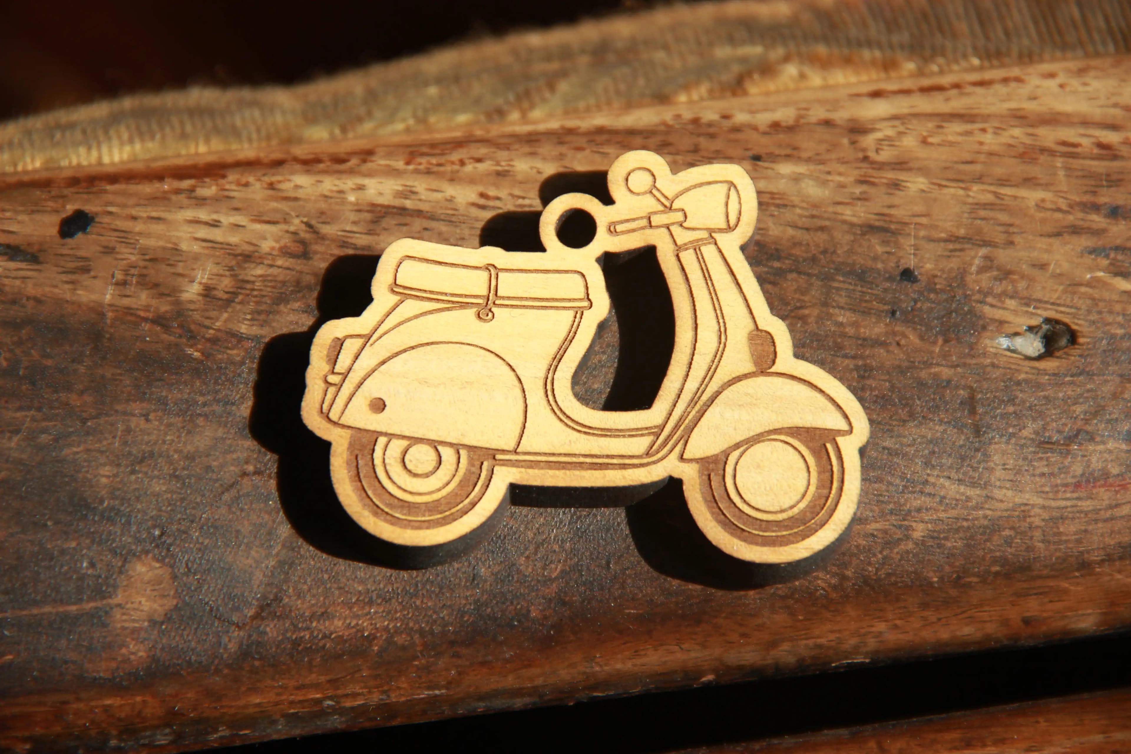 Bike and Scooter handcrafted engraved category showcase