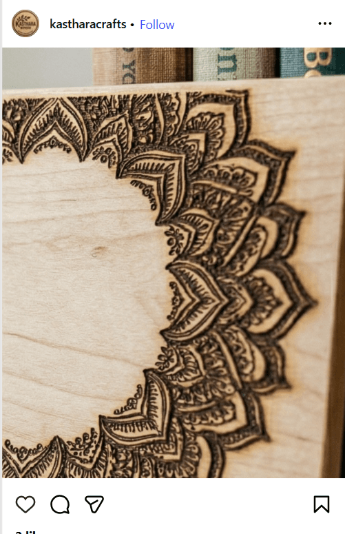 Some gifts are forgotten by next week. Some stay on the shelf for years — because they carry a name, a date, something real. We're making those. ✨🪵 Kasthara is coming to Kathmandu. Follow to see what we're building.